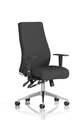 Onyx Black Fabric Without Headrest With Arms OP000095 DD
